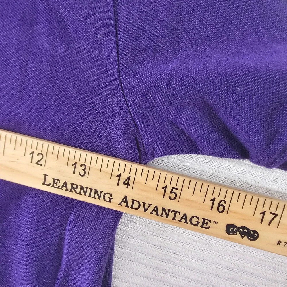 OshKosh B'gosh Boys Purple‎ Short Sleeve Pique Polo Shirt Size 8 School Uniform